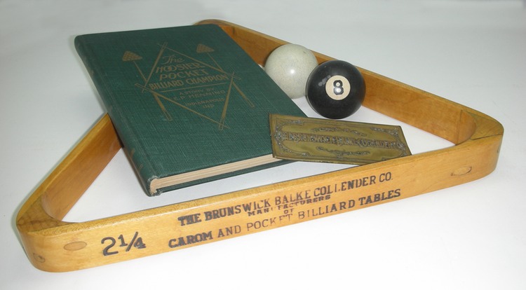 The Brunswick Balke Collender Co Antique Billiard Triangle